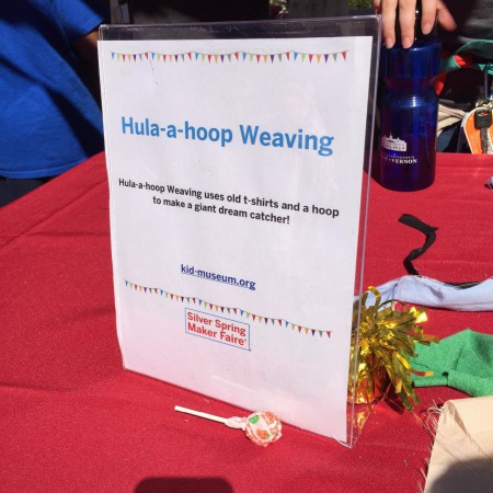 Hula-a-hoop Weaving Demo